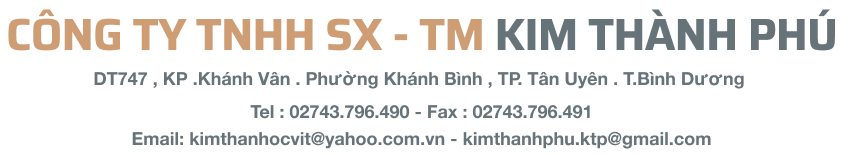 CÔNG TY TNHH SX - TM KIM THÀNH PHÚ