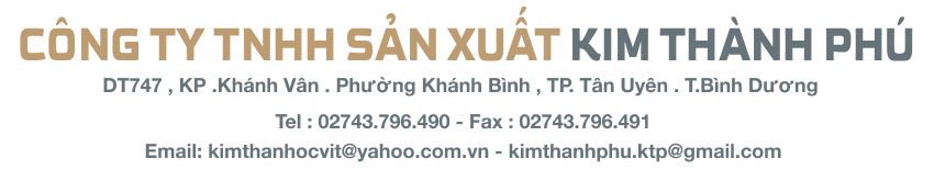 CÔNG TY TNHH SX - TM KIM THÀNH PHÚ